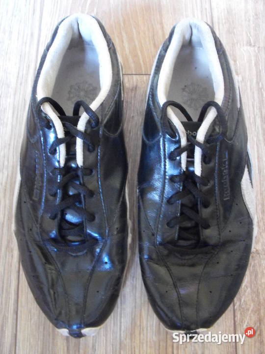 Buty REEBOK 3940 247 Skóra buty skórzane czarne Białystok sprzedam