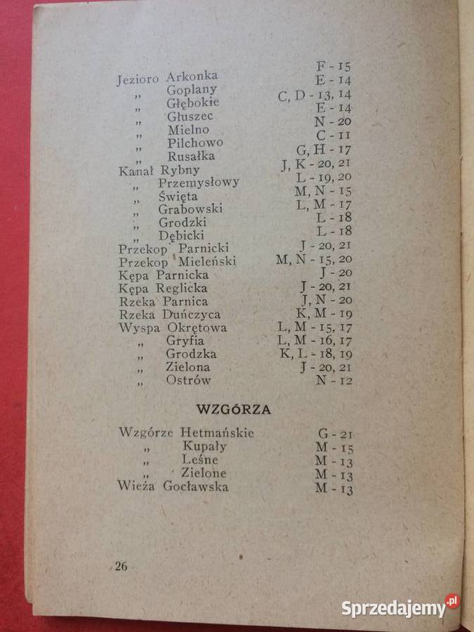 843 Skorowidz Do Planu Miasta Szczecina Szczecin