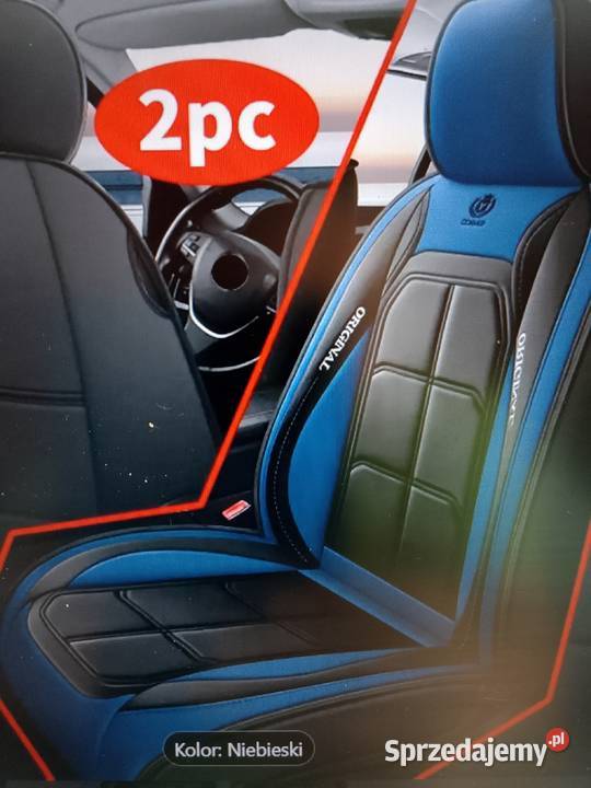 Piękne nowe pokrowce Premium skóra PUkomplet Pokrowce samochodowe Zgierz