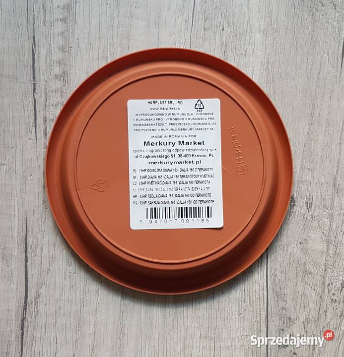 Podstawka pod doniczkę diana 165 Harplast kolor Wyposażenie wnętrz Chrzanów