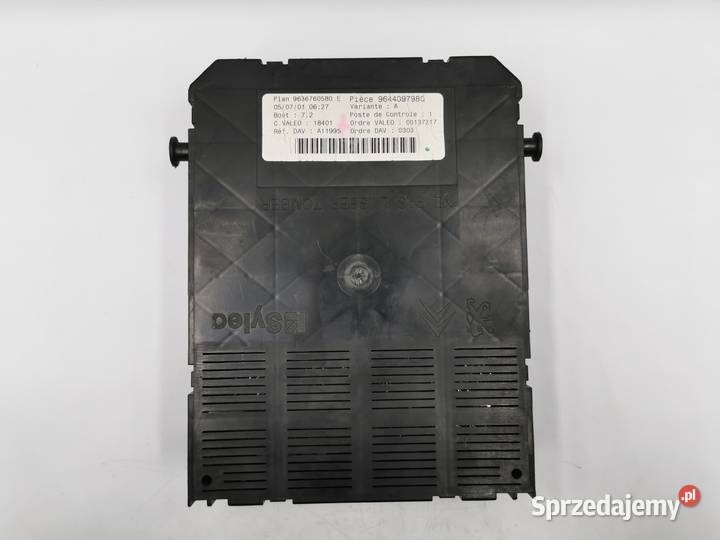 Moduł BSI Skrzynka Bezpieczników Peugeot 307
