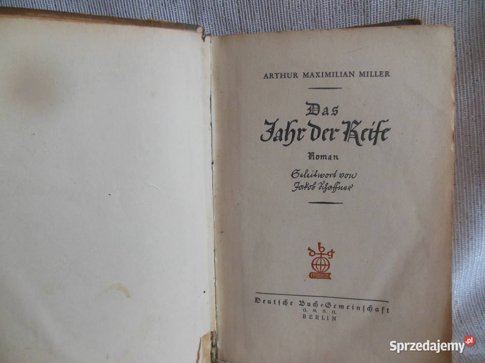 Dasjahr der Reife Artur Maksymilian Miller Kielce