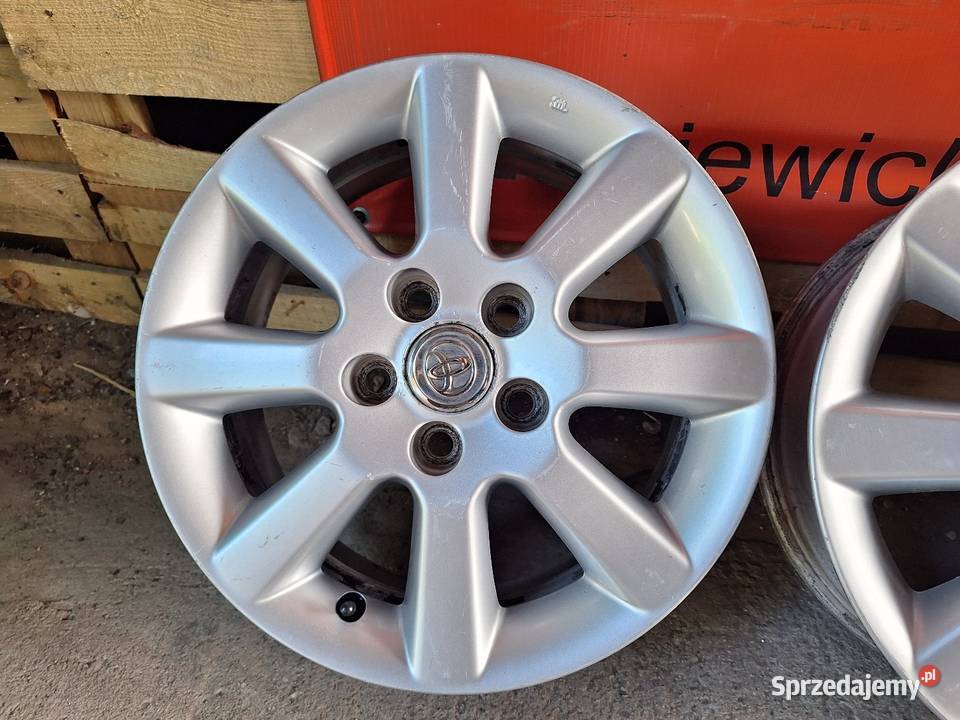 Alufelgi 5x1143 16 ET45 TOYOTA Średnica 16" kujawsko-pomorskie Choceń