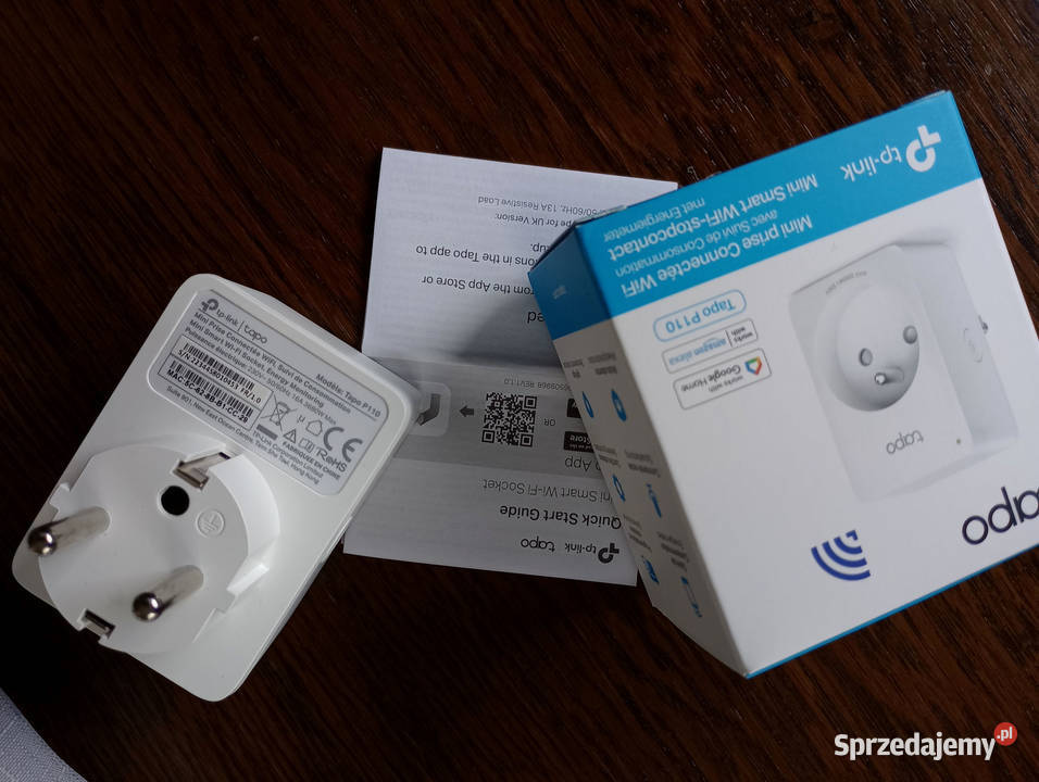 Inteligentne gniazdka WiFi Smart TPLink Tapo Gdańsk