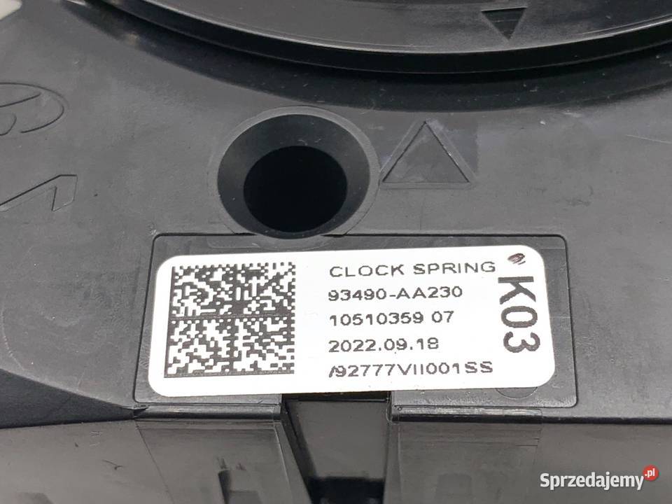 TAŚMA AIRBAG HYUNDAI ELANTRA VII 93490AA230