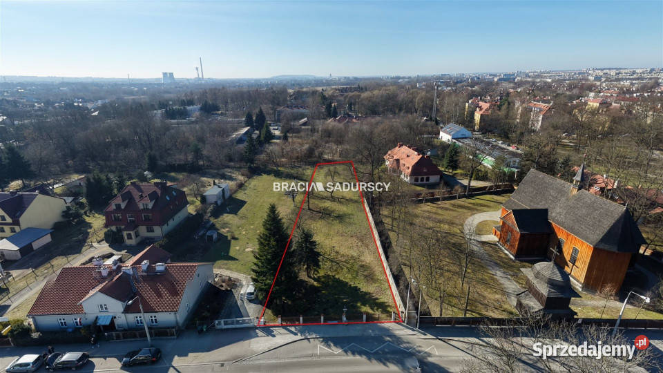 Działka Kraków 1754m2 małopolskie sprzedam