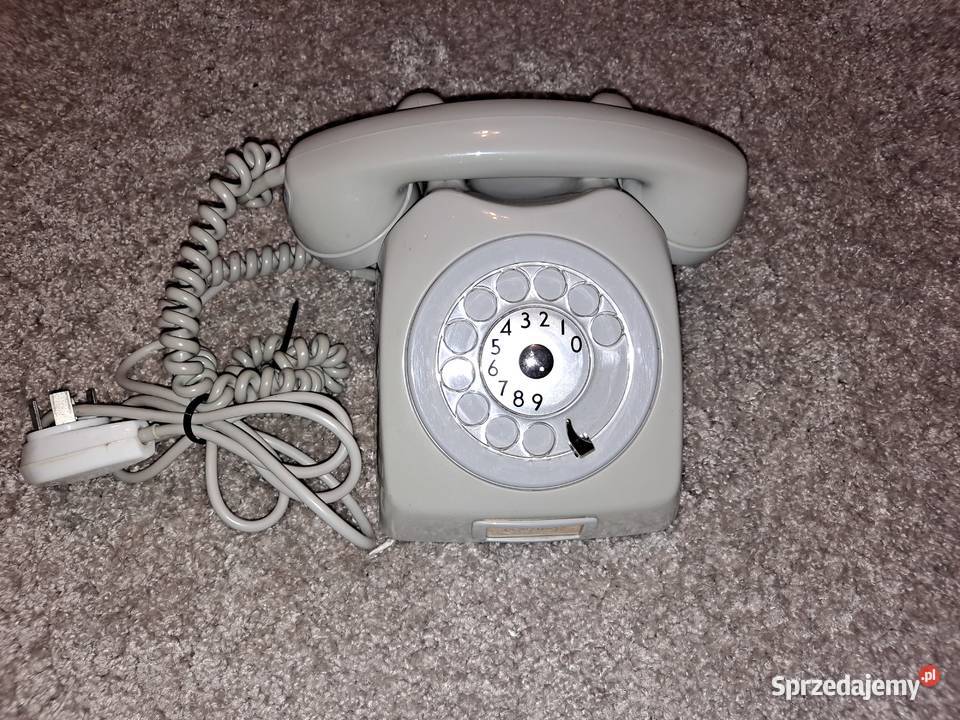 Telefon z tarczą zabytek lata 60te Telefony i Akcesoria Lublin