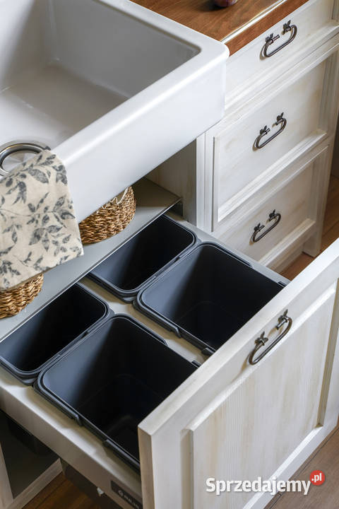 Biała kuchnia w stylu farmhouse 162cm małopolskie Maków Podhalański sprzedam