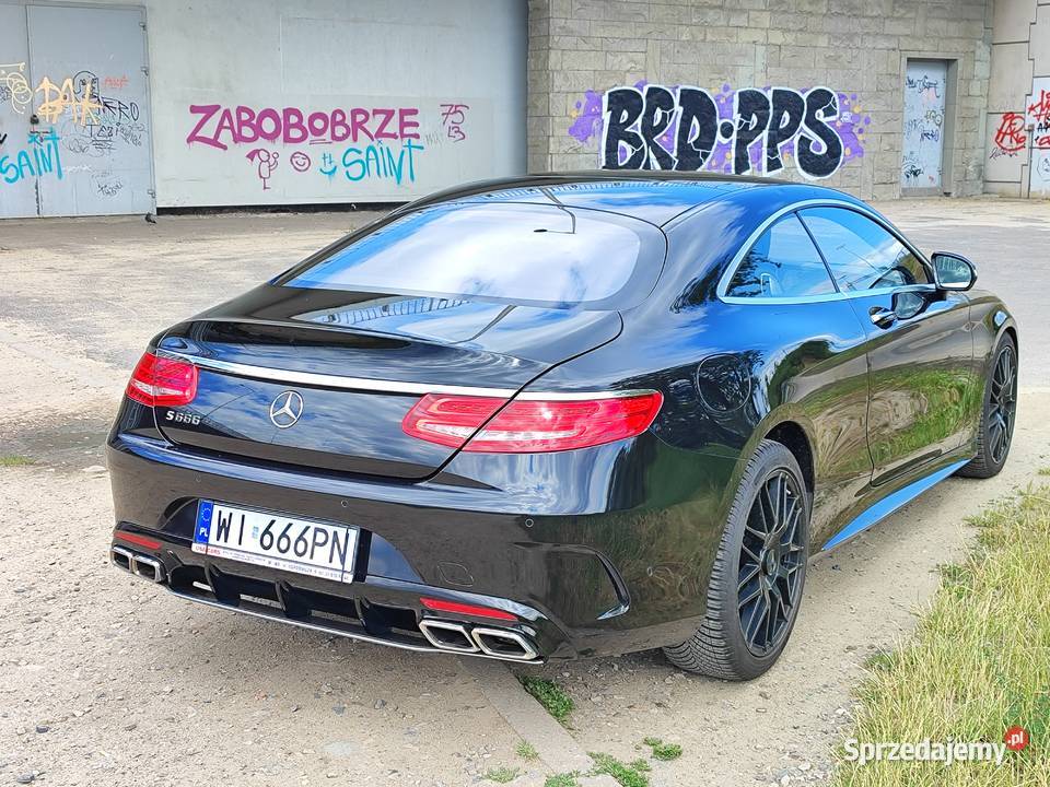 Mercedes S 500 Coupe 4Matic AMG Warszawa