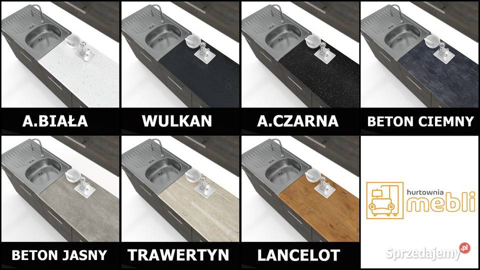 Szafka Kuchenna Stojąca Z Blatem Szafka Cargo 40 40cm Elbląg