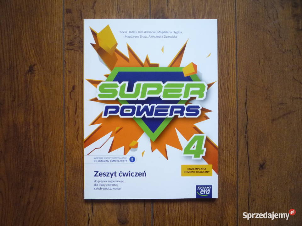 Super Powers 4 Podręcznik Ćwiczenia Klasa 4 Podręczniki Szczecin