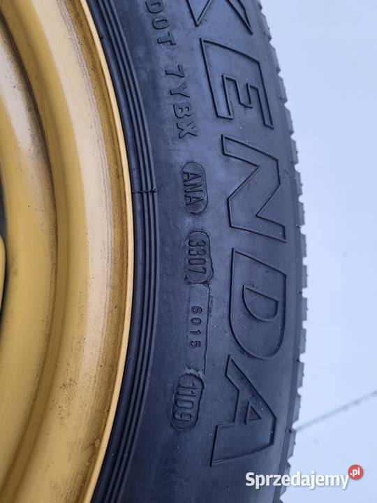 KOŁO ZAPASOWE DOJAZDOWE 15590 R17 Honda CRV CRV Rudka