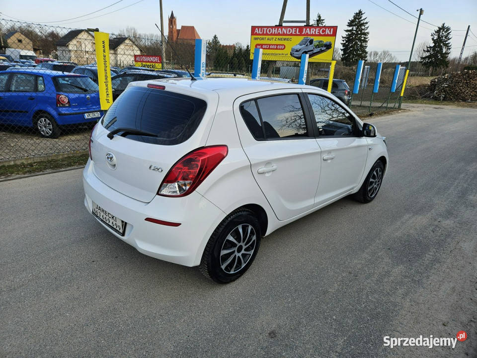 Hyundai i20 Opłacony Zdrowy Zadbany z kurtyny powietrzne Kisielice