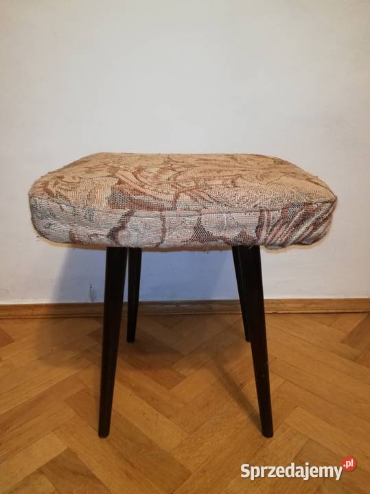 Taboret patyczak Vintage PRL Warszawa