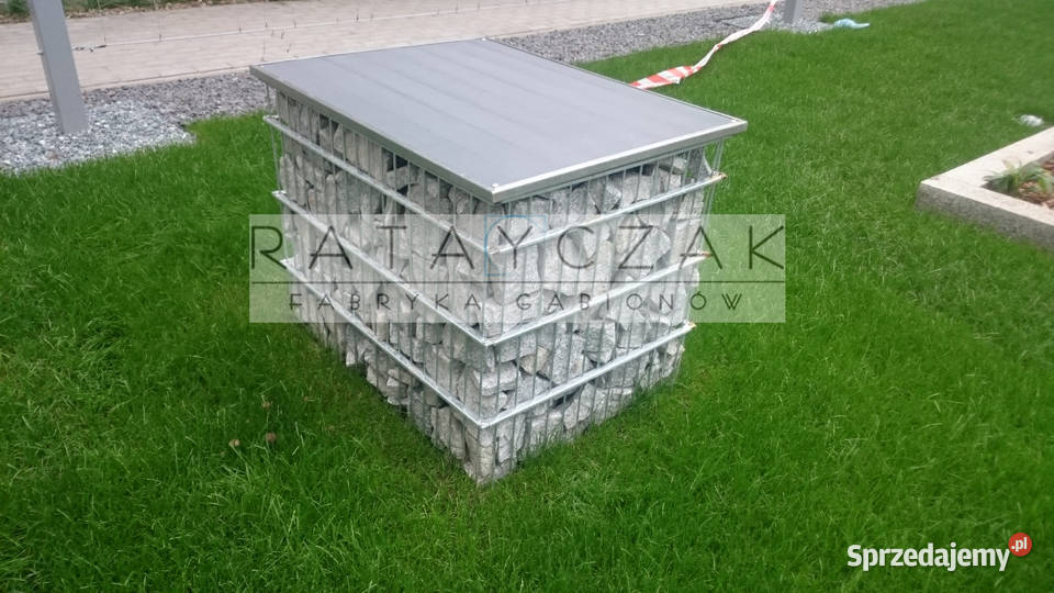 GABIONY PRODUCENT NA WYMIAR CYNKOWANE OGNIOWO 5 Przęsła Gniezno