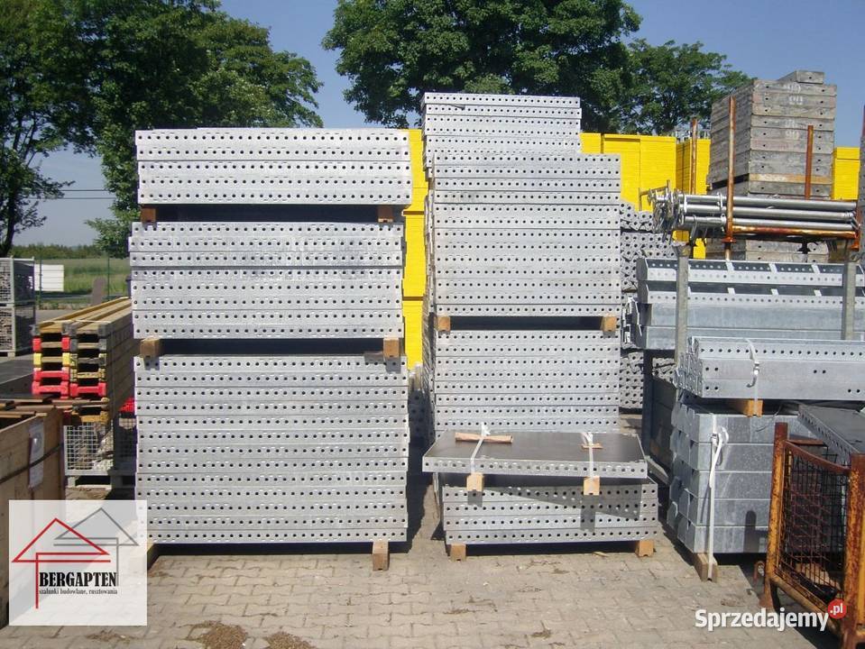 Szalunki ścienne 46m2 szalunki fundamentowe Miejsce Piastowe