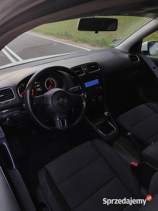 Volkswagen Golf 6 VI grzane fotele czarny dach śląskie Poręba sprzedam