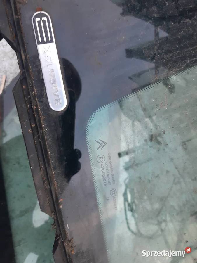 Citroen C4 Grand szyba karoseryjna lewa tylna łódzkie Łódź