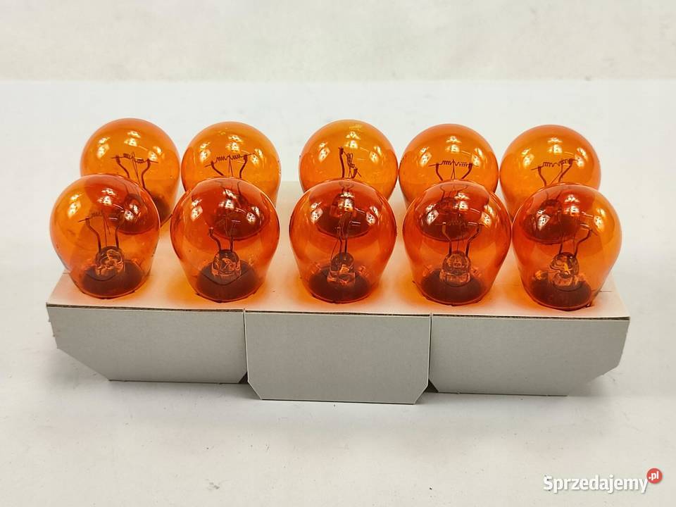 ŻARÓWKA KOMPLET 10 OSRAM 24V PY21W 21W BAU15S lubelskie