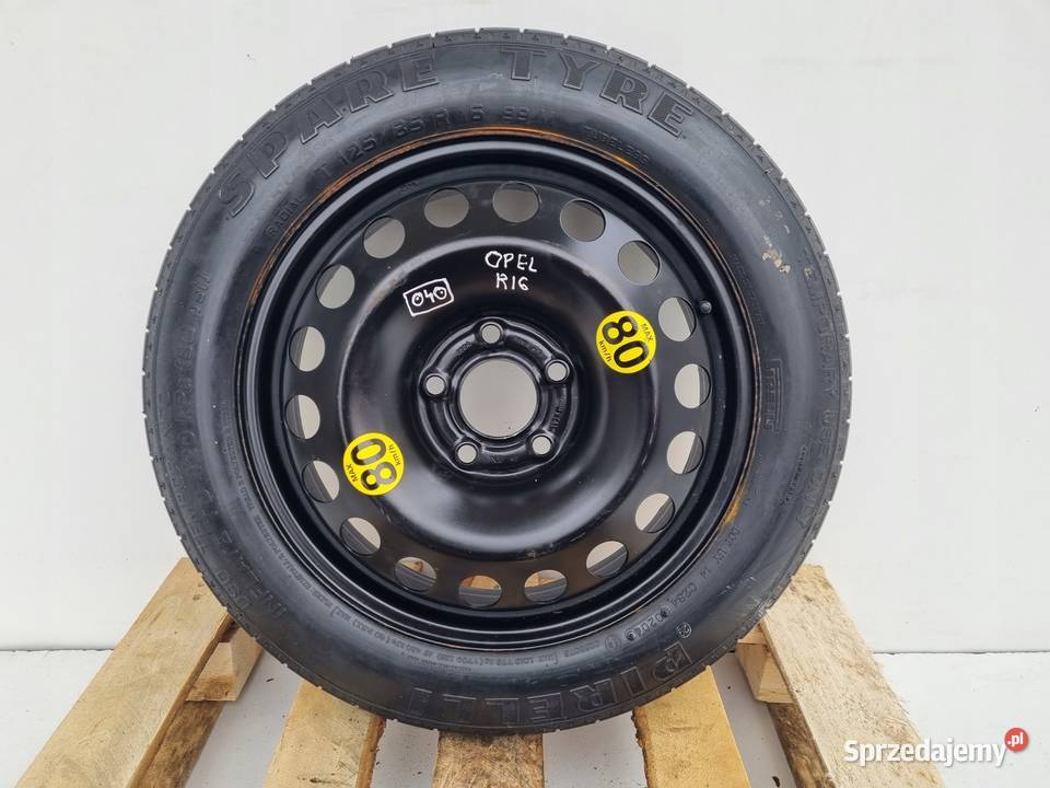 KOŁO 125 85 R16 ZAPASOWE DOJAZDOWE Opel Vectra C