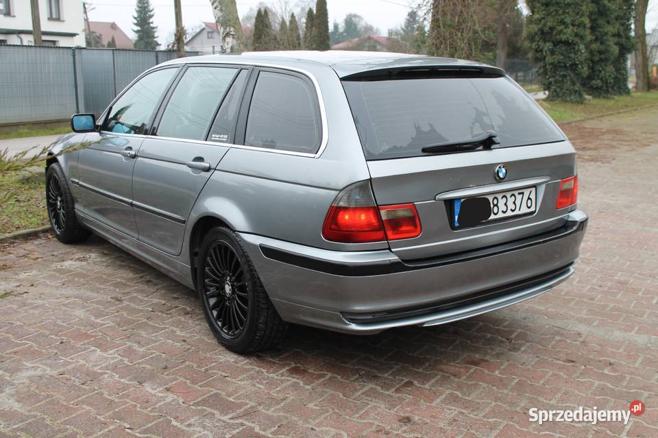 Bmw 3 e46 20D moc 240 2004 Alu 17 Skóra manualna