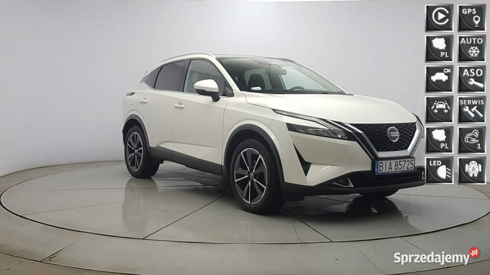 Nissan Qashqai 13 DIGT mHEV NConnecta Z biały Warszawa sprzedam