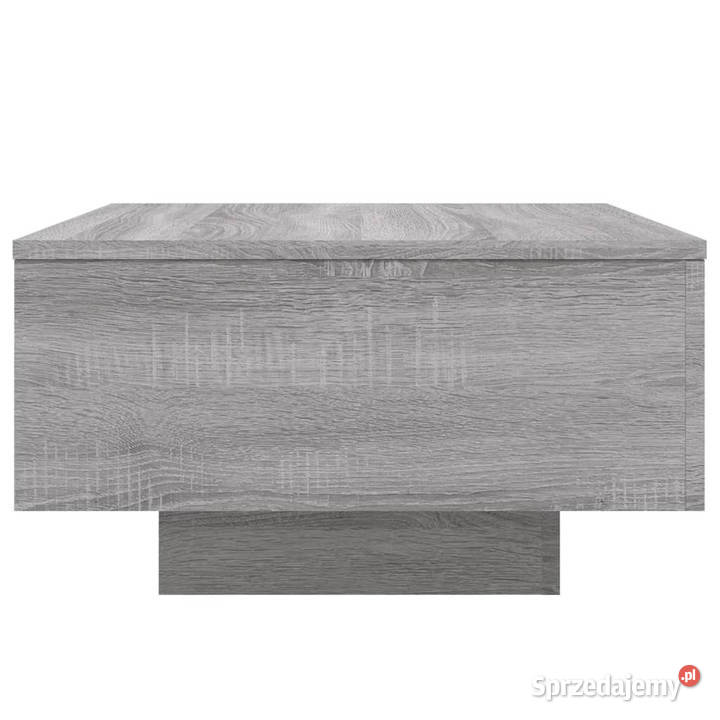 Stolik kawowy z LED szary dąb sonoma 55x55x31 Stoły mazowieckie