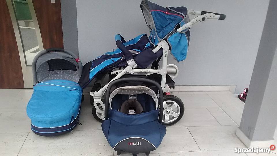 Wózek Espiro Atlantic 3w1 Zdejmowana tapicerka  Wielofunkcyjne