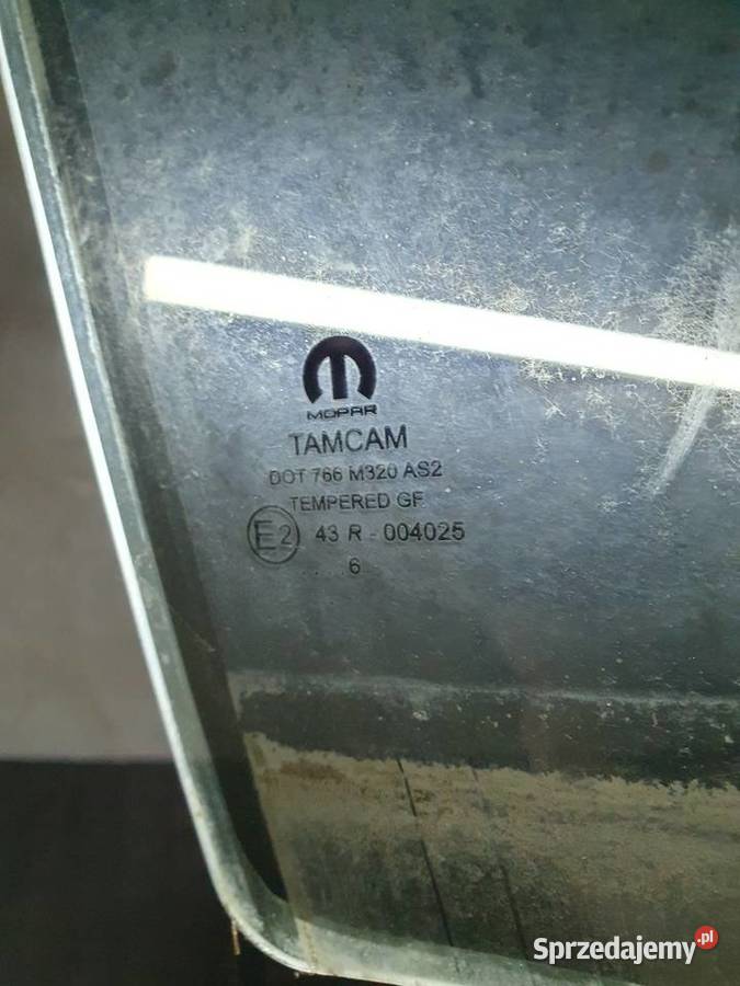 Fiat tipo szyba tylna prawa Witów