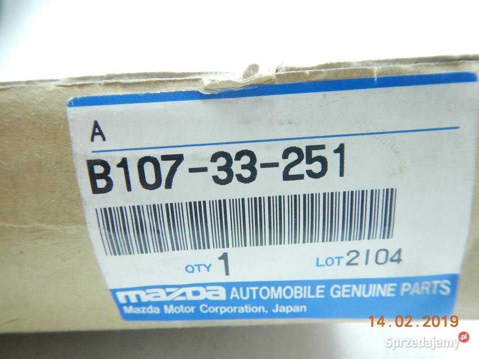 TARCZE HAMULCOWE 2 PRZÓD LP MAZDA 323 III Z ASO