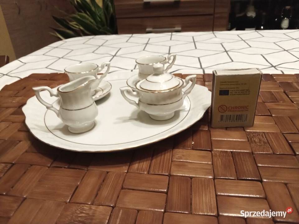 Prl mini serwis kawowy Chodzież licencja Sta mar Dom i Ogród Łódź sprzedam