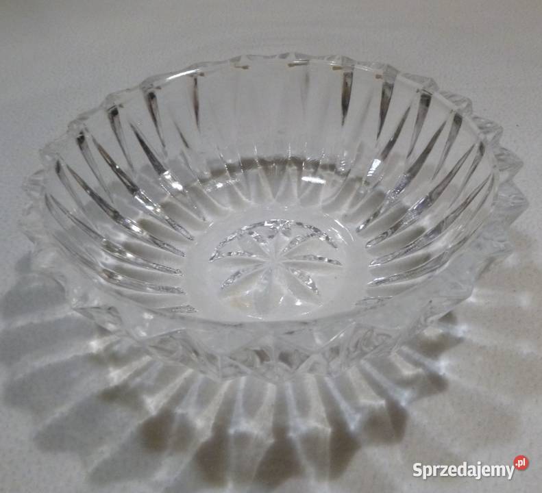 Szklana salaterka Wyposażenie wnętrz