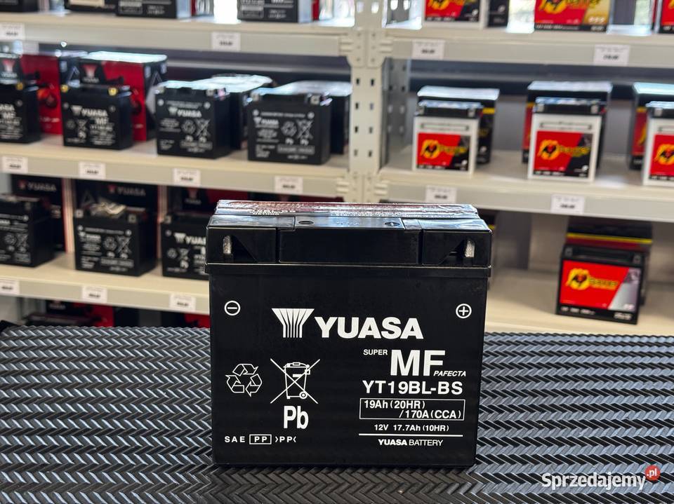 Akumulator YUASA YT19BLBS 12V 19Ah BMW