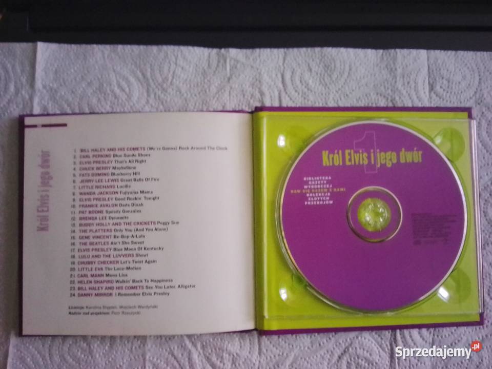 Król Elvis i jego dwór płyta cd CD