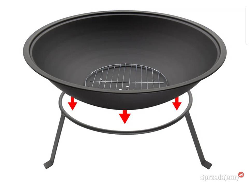 Palenisko ogrodowe duże pogrzebacz stojak ruszt lubelskie Biała Podlaska