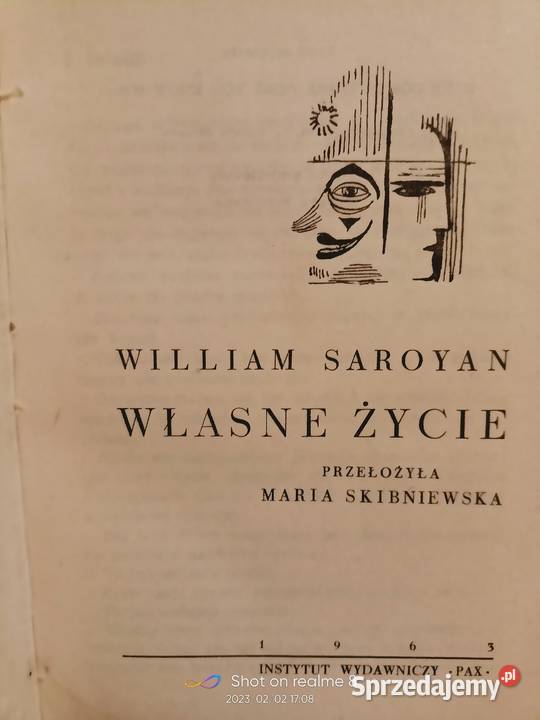 Saroyan Własne życie książki Warszawa Praga
