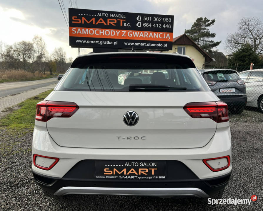 Volkswagen TRoc Full Led Wirtual Kokpit Asystent Rydułtowy