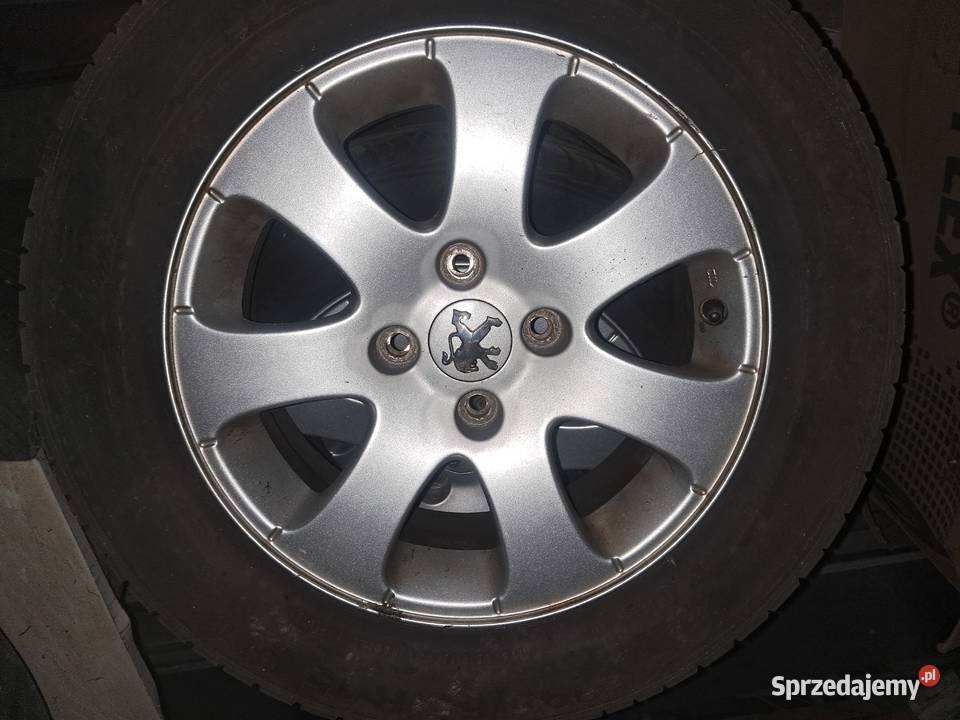 Peugeot 307 koła R15 195 65 letnie 4x108 Słupca