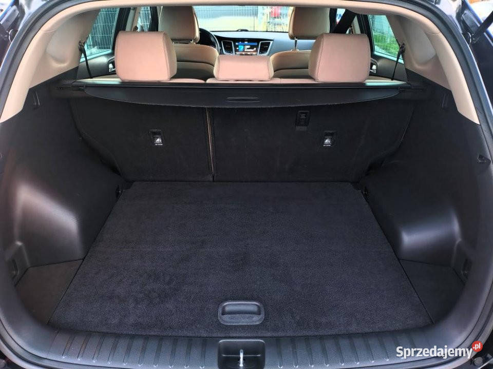 HYUNDAI Tucson 2017r Salon Grzane fotele 109806km Poznań