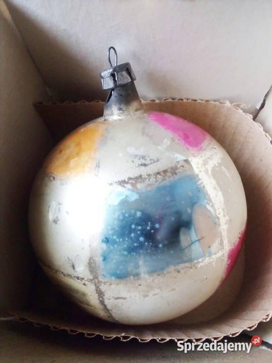 6 starych bombek vintage PRL Częstochowa sprzedam