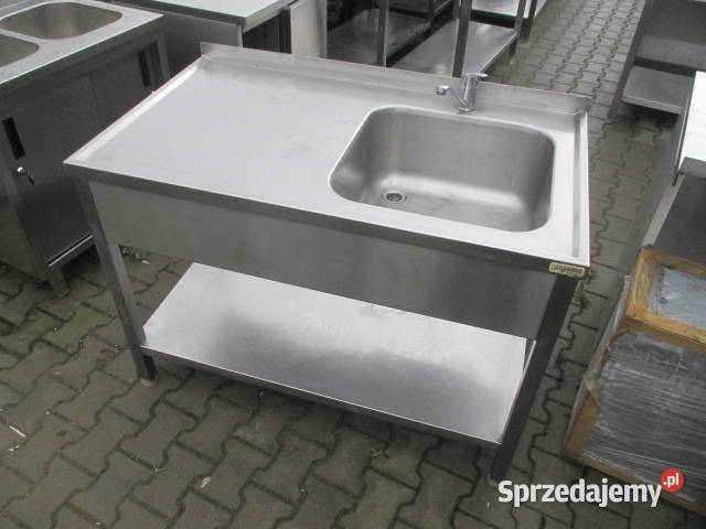 Zlew Gastronomiczny 1 Komorowy Z Półką 127085 wielkopolskie Ostrów Wielkopolski