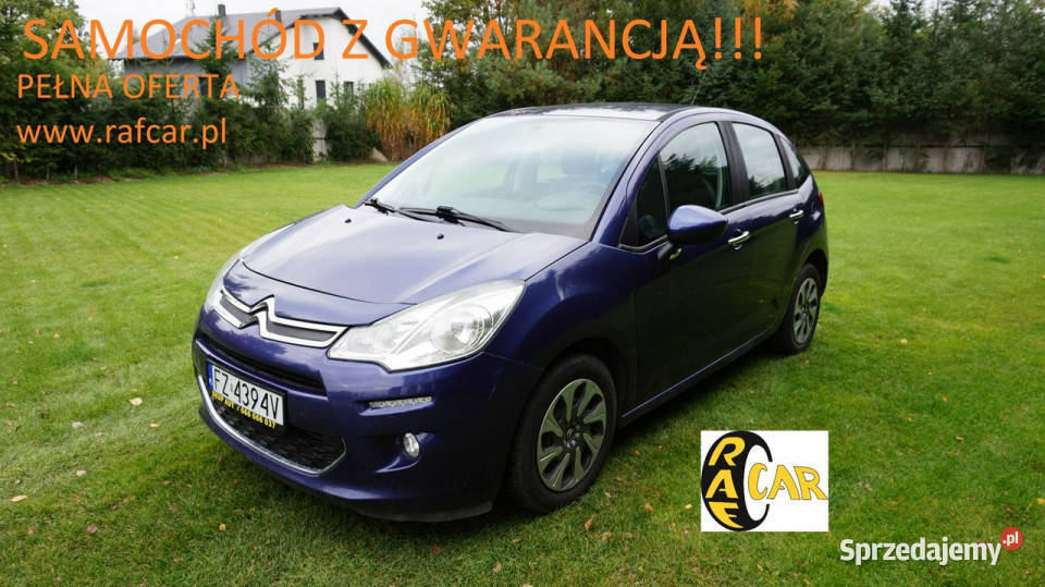 Citroen C3 z Niemiec zarejestrowany Gwarancja II ASR (kontrola trakcji) Zielona Góra sprzedam