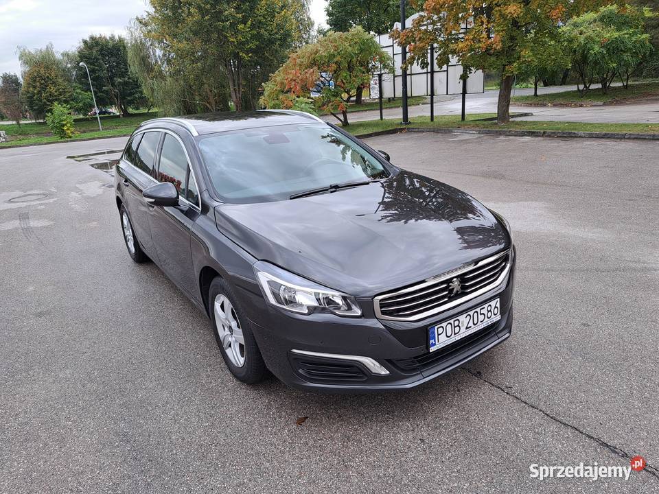 Zadbany Peugeot 508 lift, 1.6hdi, 195tys, 2014/2015r