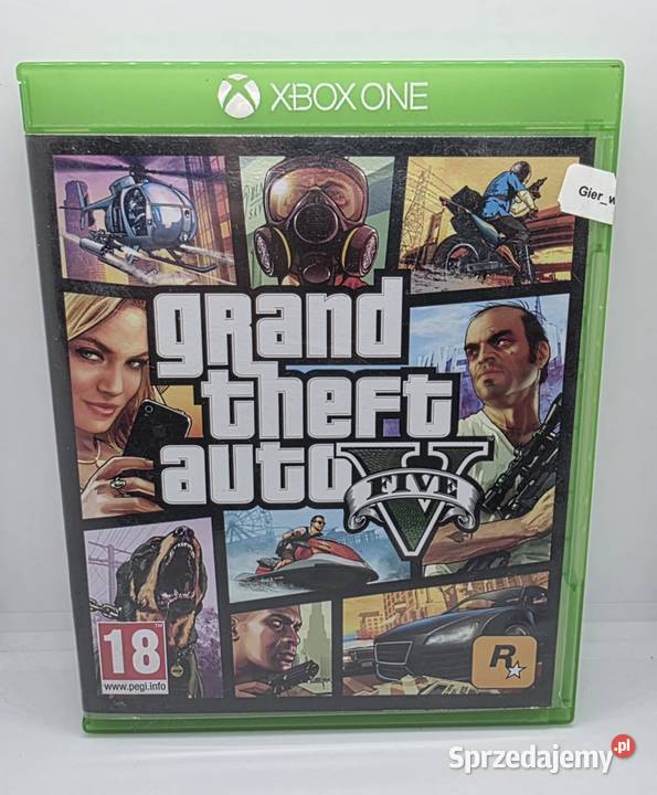 Gra GTA 5 Xbox One Gry na konsole warmińsko-mazurskie Elbląg
