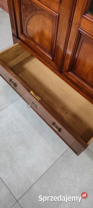 Ekskluzywna biblioteka witryna secesyjna Łagów sprzedam