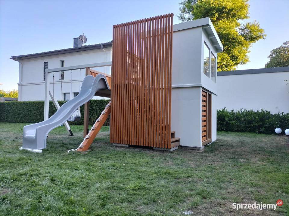 Drewniany domek dzieci D05 NOWOCZESNY plac zabaw Przemyśl sprzedam