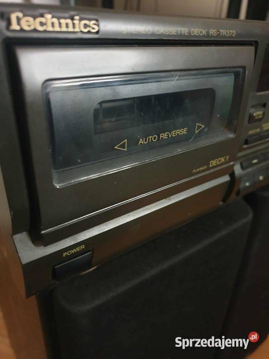 Technics magnetofon dwukasetowy Leżajsk