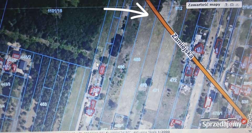 Działka z WZ 1000 m Częstochowa Stradom