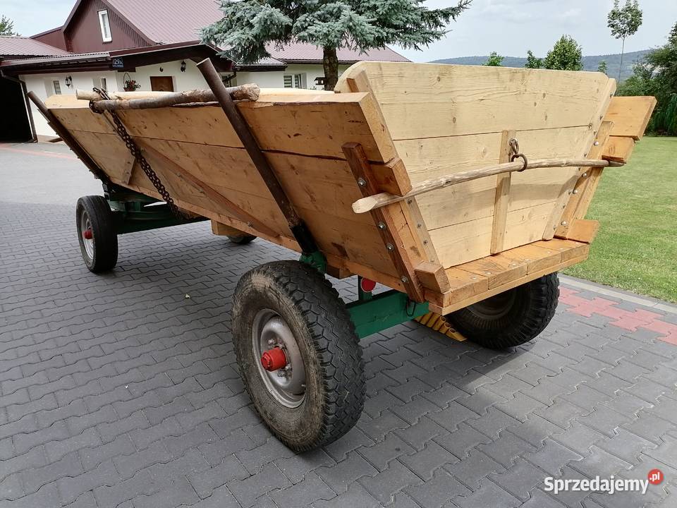 Wóz ciągnikiem fura sprzedam
