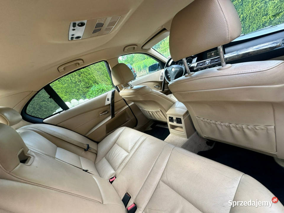 BMW 525 BMW e60 525i 25 LPG Sedan Opłacona E60 dolnośląskie Wrocław